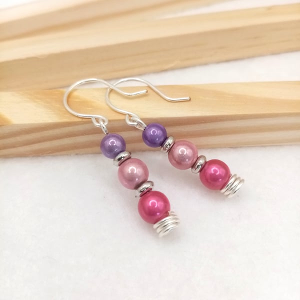Miracle Bead Drop Earrings 