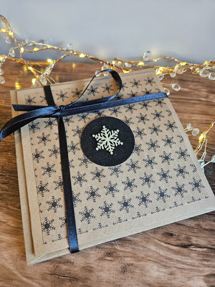 Image of Rustic Handcrafted Christmas Cards