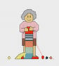 The Latest Knitting Project PDF cross stitch chart