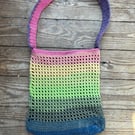 Handmade Crochet Beach Shoulder Bag - Summer