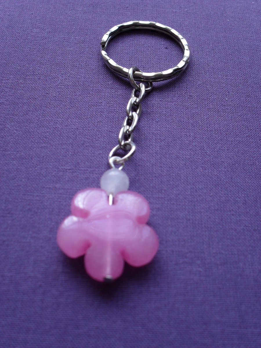 Sale Quartzite Flower Keyring