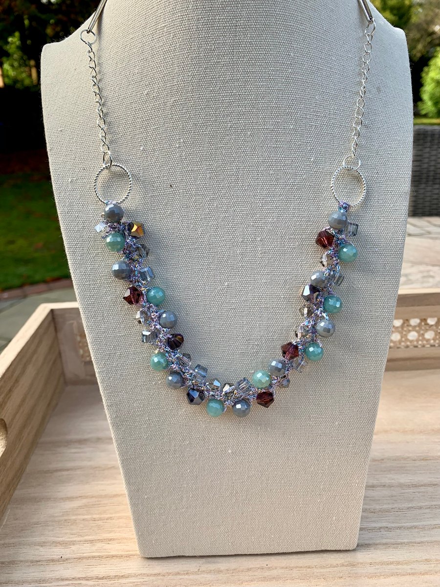 Crochet Patterns Crochet Wire Necklace Wire Crochet Pattern Of