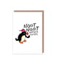 Pingu Noot Noot Christmas Card