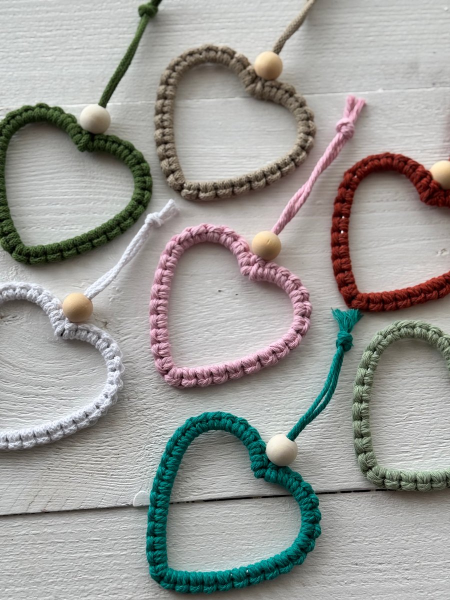 Macrame Heart Room Diffuser