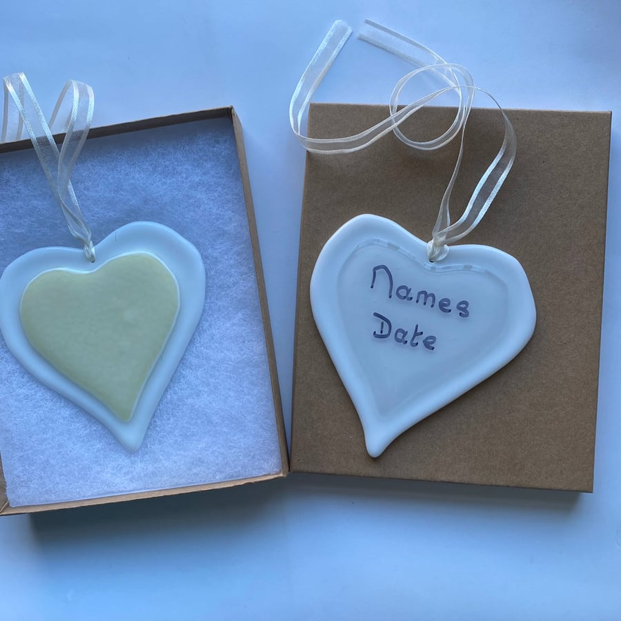 Wedding Keepsake Heart