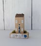Handmade Tiny Oak Cottage Home Decor 'Home House'  - Image 1