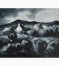 Wilfs view - Original acrylic painting 