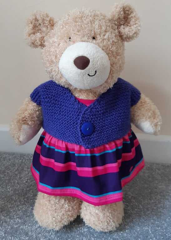 KNITTING PATTERN PDF Lobelia Cardigan for Teddy