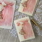 Elegant, feminine blank card