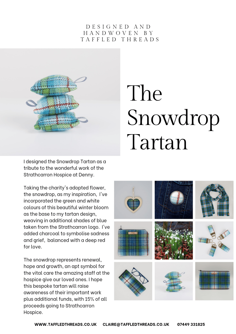 Snowdrop Tartan Bow Tie (Child size) 