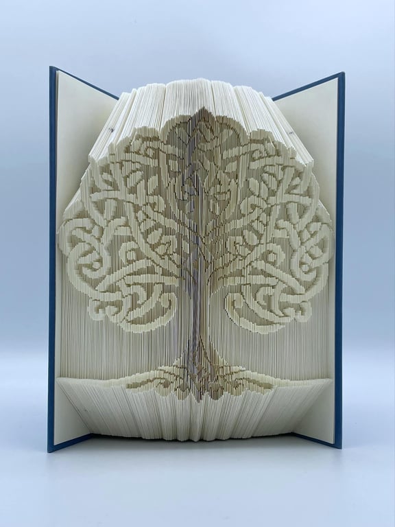 Celtic Tree of Life COMBI Book Folding Pattern - EMAILED PDF PATTERN