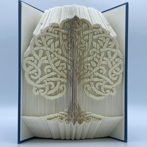 Celtic Tree of Life COMBI Book Folding Pattern - EMAILED PDF PATTERN