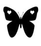 Butterfly with Hearts MMF Book Folding Pattern - EMAILED PDF PATTERN - Image 3