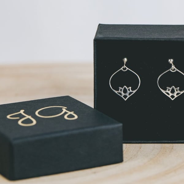 Boho Drop Stud Earrings