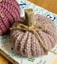 Set of two pink pumpkins - Image 4