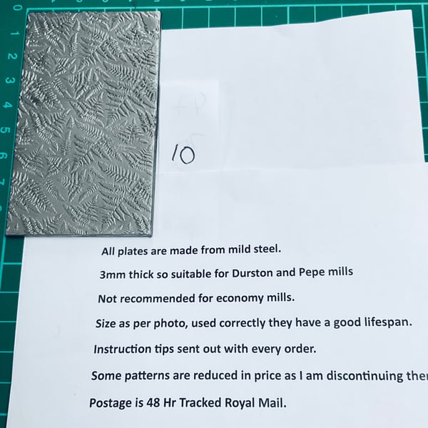 Rolling Mill Texture Plates 