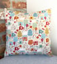Elephant Print Cushion Cover - Image 1