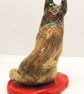 Ceramic Belgian tervuren shepherd sculpture  - Image 5
