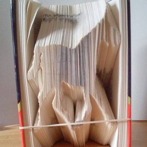 Running Horse MMF Book Folding Pattern - EMAILED PDF PATTERN