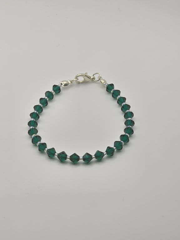 Preciosa Crystal Bracelet - Emerald