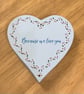 Free standing framed heart - Image 3