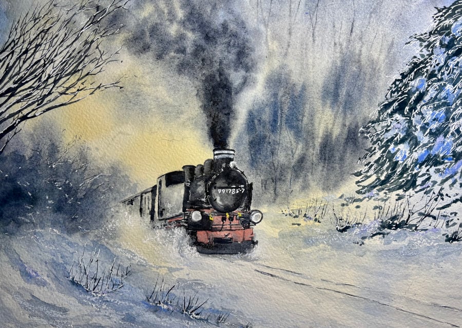 Snowy Steam 