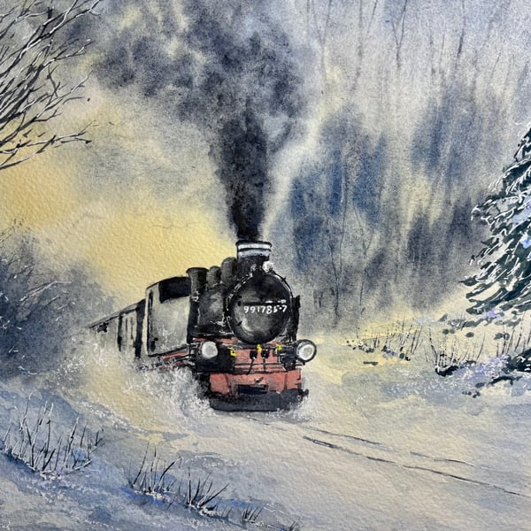 Snowy Steam 