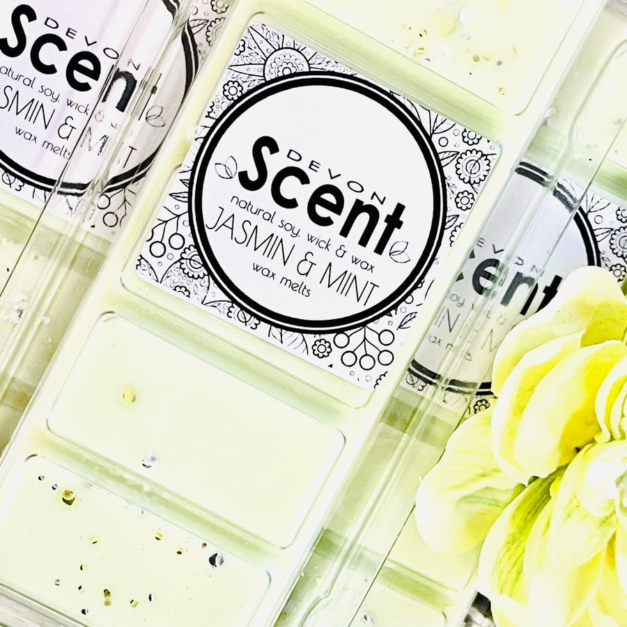 Jasmin & Mint Snap Bar Wax Melts 