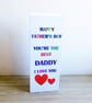 Happy Father’s Day card - You’re the best Daddy – I Love you - Image 2