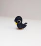 Charming Blackbird - Wool Felt Sculpture - Image 2