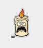 Funny Vinyl Sticker For Adults - Candle