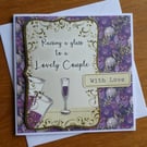 Anniversary Card - Lovely Couple - With Love