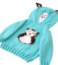 Knitting Pattern Baby Owl Hoodie.  Digital Pattern - Image 2