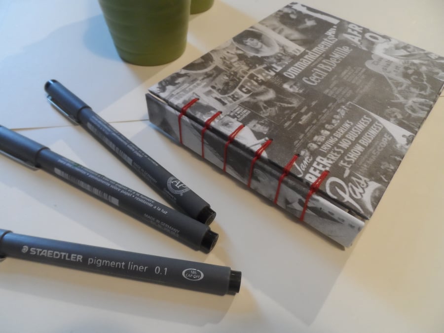 Hand stitched book Secret Belgian (book 2)