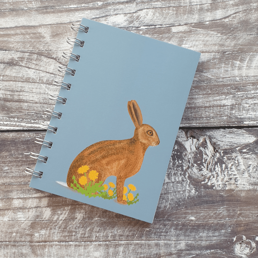 Hare and Dandelions Notebook