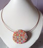 RETRO NECKLACE - POLYMER CLAY - FREE UK SHIPPING  - Image 5