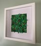 Framed Botanical Wall Art "Winter" - Everlasting Plant Leaf - Unique Paper Art - Image 4
