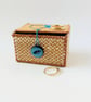 Rectangular keepsake fabric box, ring box - Image 6
