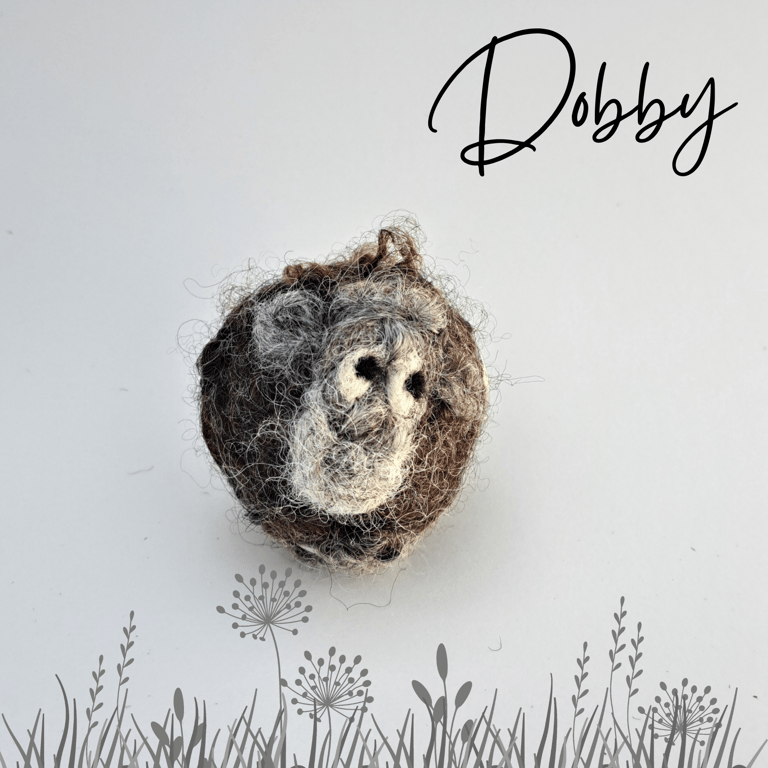 Dobby the Sheep your pocket-sized stress buddy and a keyring   M