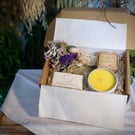 Garden Lover Gift Box, Aromatherapy Candle Seeds Soap Dried Flowers