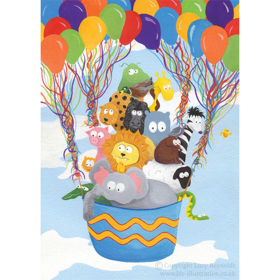 Balloon Animals Card