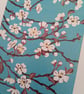'Blue sky and blossom days' - linoprint - Image 7
