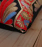 Silk Brocade Cushion Japanese Kimono Obi Chrysanthemum - Image 2