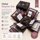 Personalised Travel Trip Reveal Box – Handmade Holiday Surprise Gift for DUBAI