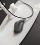 Handcrafted Stone Pendant with 44cm Rope Necklace - Image 1