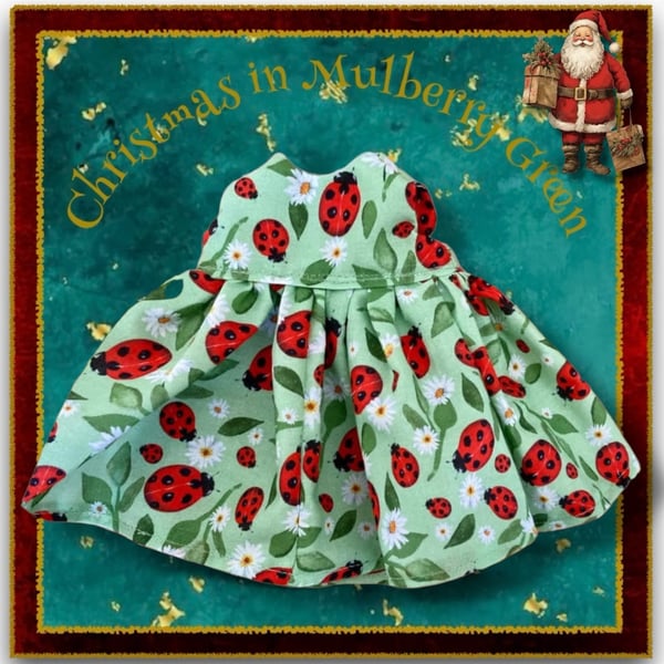 Ladybird Dress with Round Neck