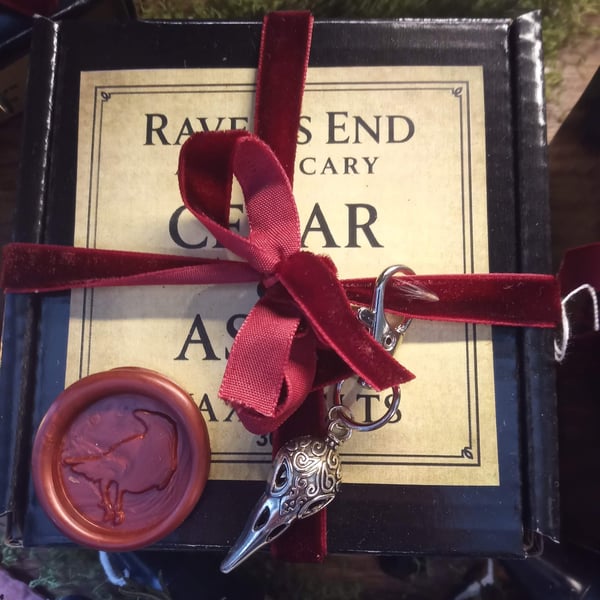 Wax Melts Cedar Ashes Smoky Wood Highly Scented Soy Wax Home Fragrance Handmade