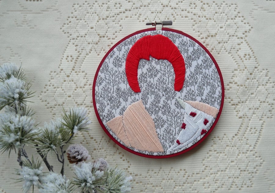 I Remember Everything - Twin Peaks Themed Embroidery Hoop