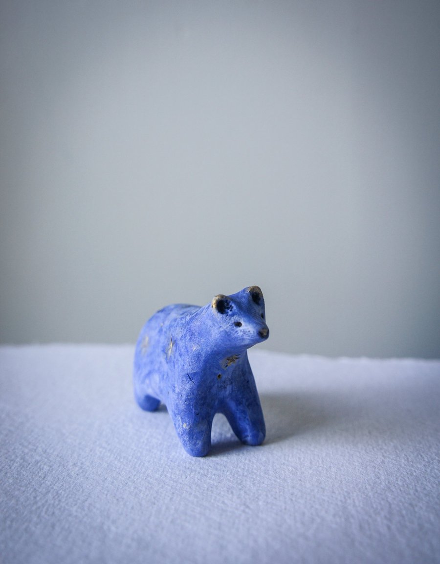 Starry Bear Handmade Sculpture