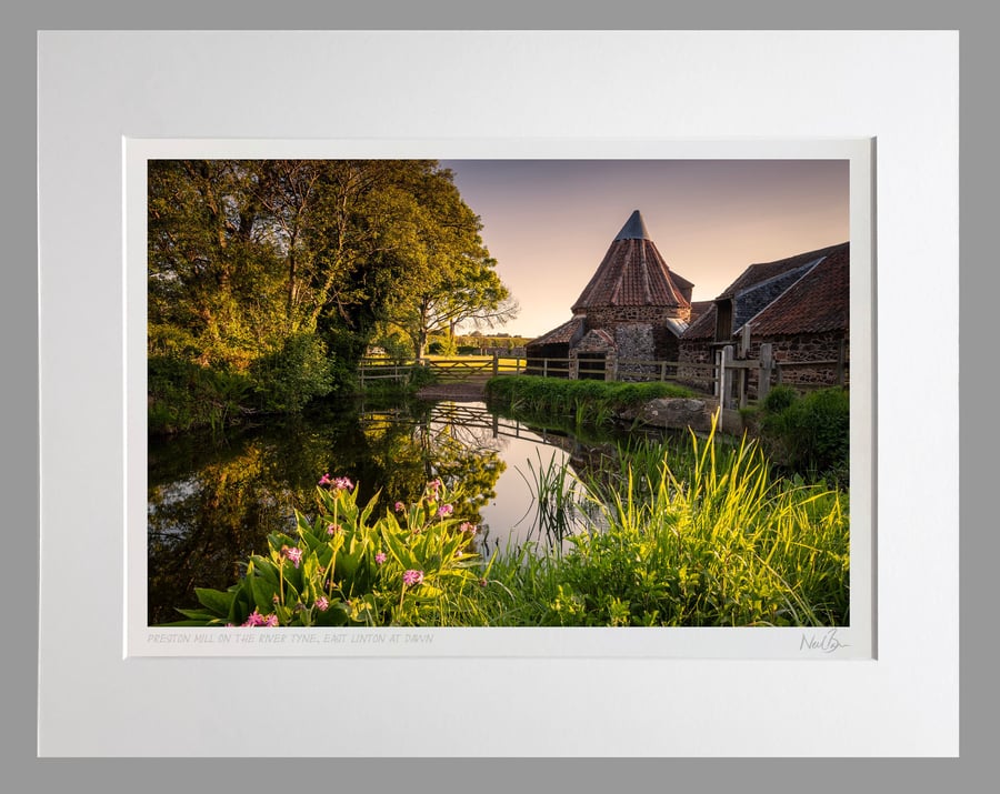 Preston Mill East Linton Scotland - A3 (50x40cm) Unframed Print